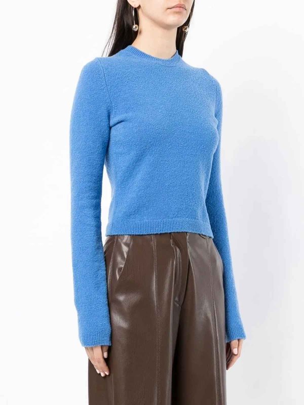 The Best Shops NANUSHKA: crew necks - Tama Jumper In Blue