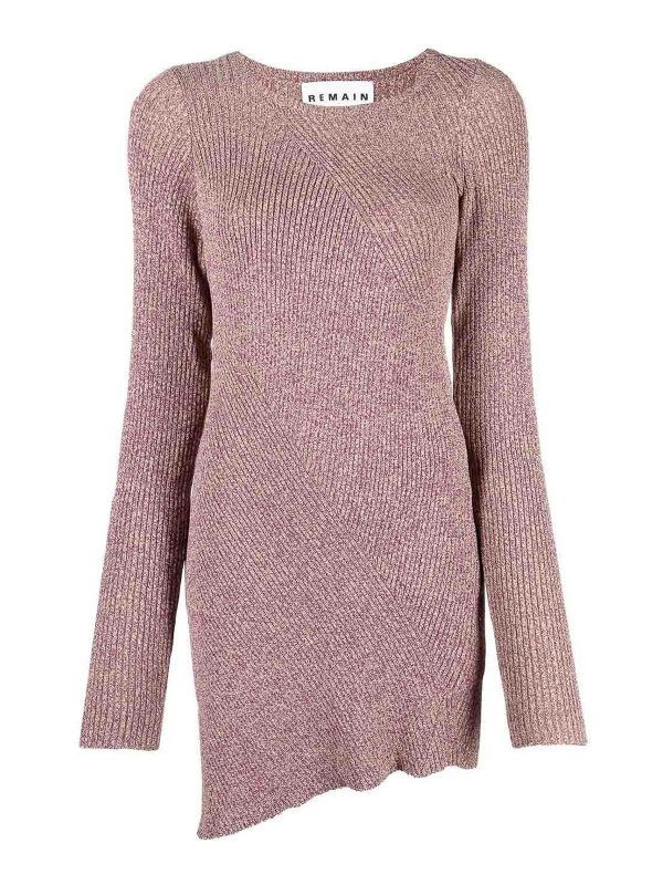 REMAIN Birger Christensen: Vestidos media pierna - Vestido Midi - Multicolor