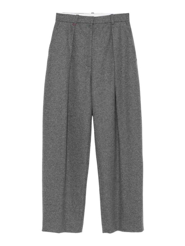 VICTORIA BECKHAM: casual trousers - Wide Leg Trousers