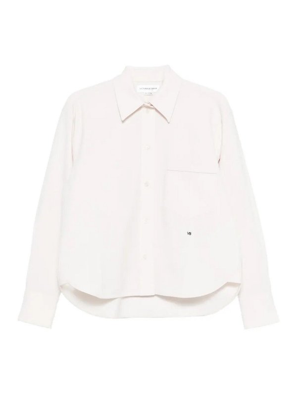 VICTORIA BECKHAM: camicie - Camicia a maniche lunghe corta