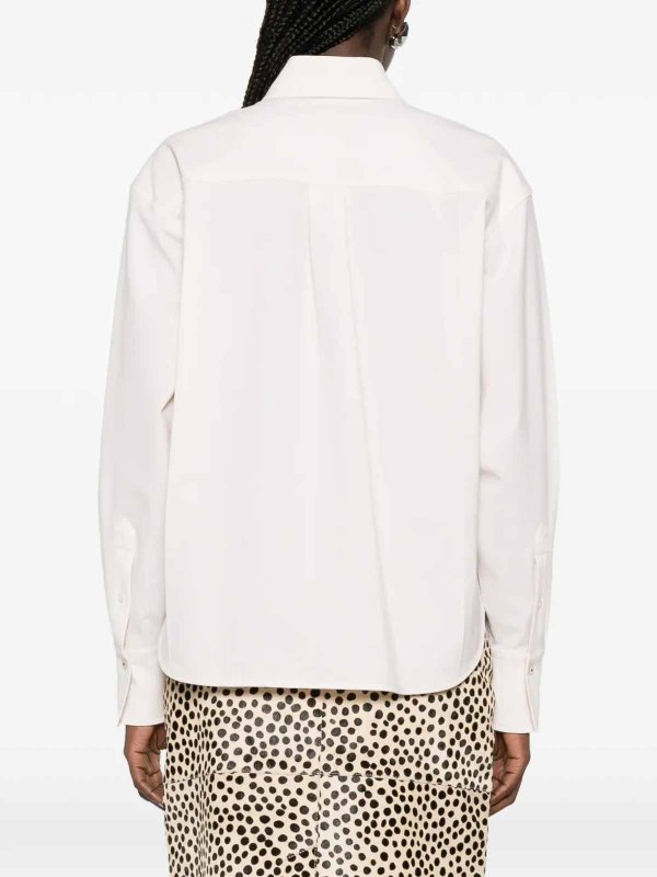 Camicia a maniche lunghe corta shop online: VICTORIA BECKHAM