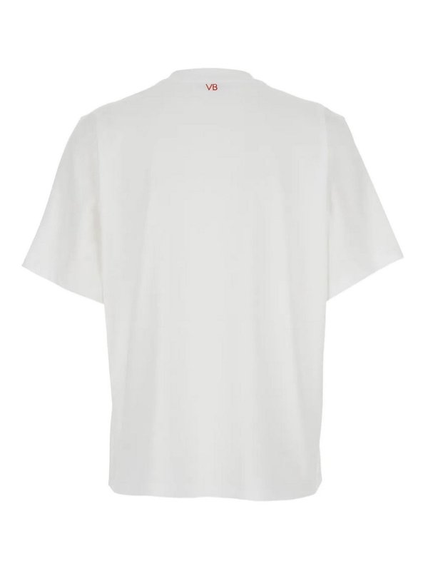VICTORIA BECKHAM: T-shirts online - T-Shirt - Weiß