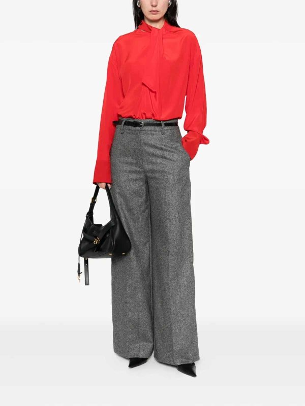 VICTORIA BECKHAM: blouses online - Drape Detail Blouse