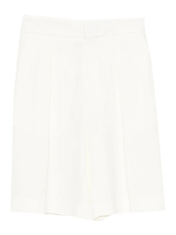 VICTORIA BECKHAM: トラウザーショーツ - ショートパンツ - 白