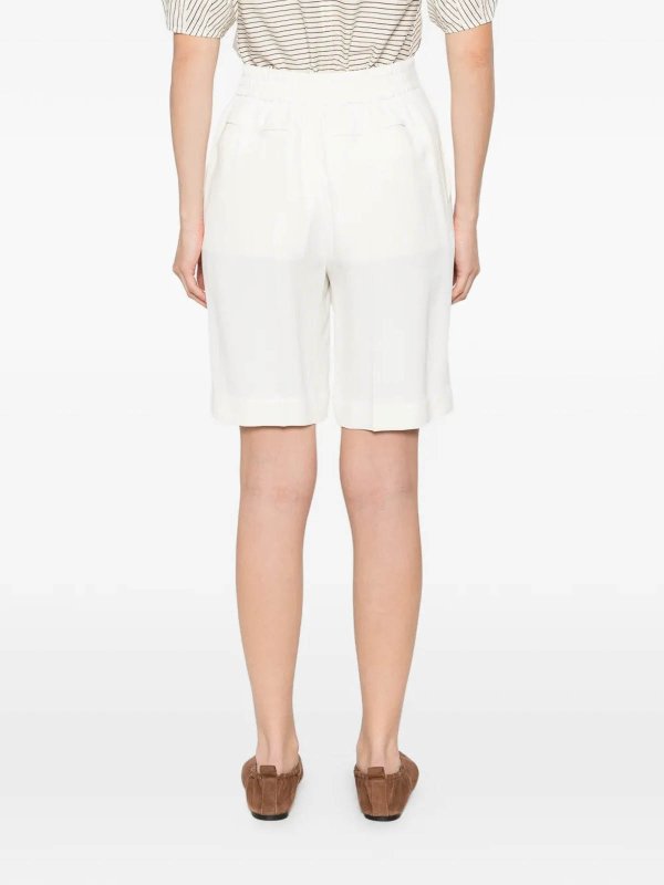 ショートパンツ - 白 shop online: VICTORIA BECKHAM