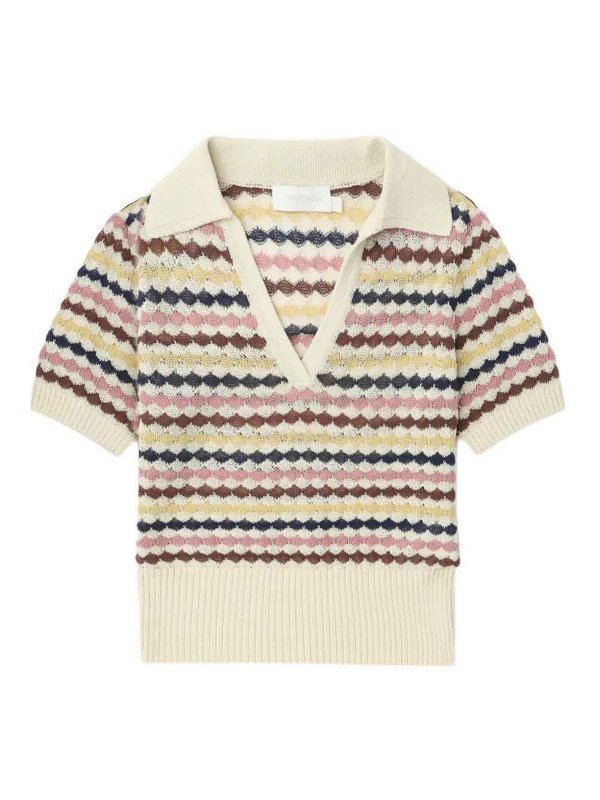 ZIMMERMANN: Pull col rond - Pull Col Rond - Multicolore