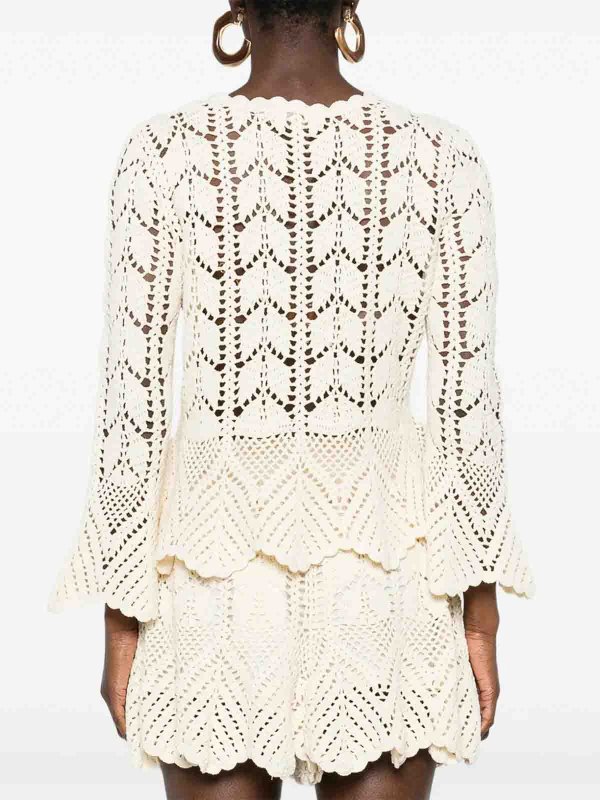 Awaken Lace Crochet Top Replica 
online: ZIMMERMANN
