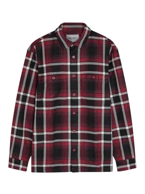 CARHARTT: shirts - Vaughn Shirt Cotton Herringbone