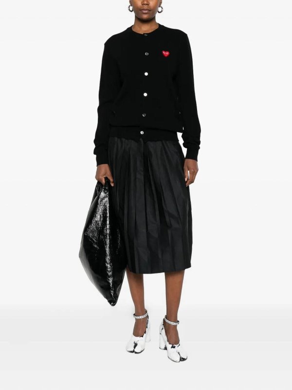 The Best Shops COMME DES GARCONS: cardigans - V Neck Cardigan