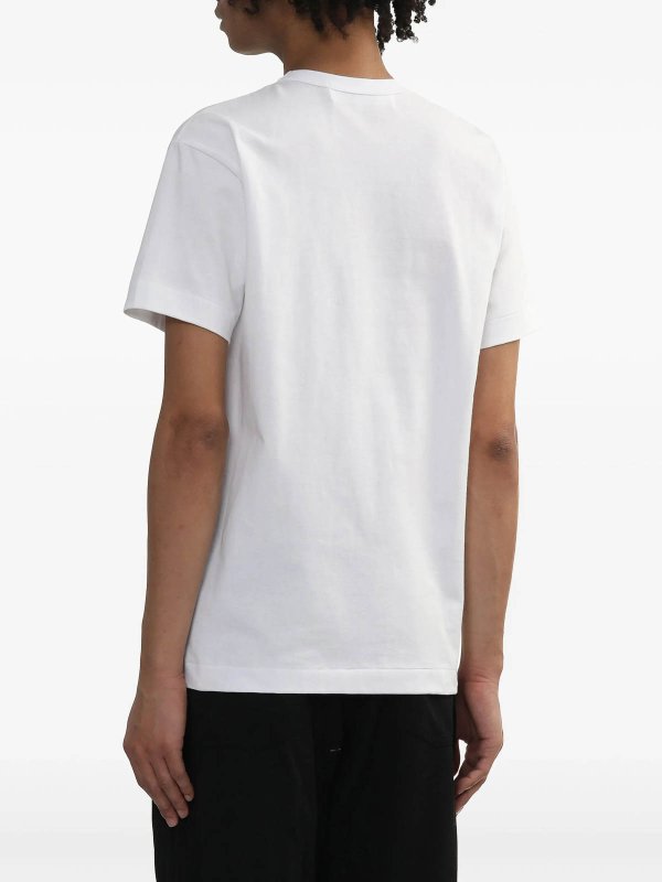 Tシャツ - 白 shop online: COMME DES GARCONS