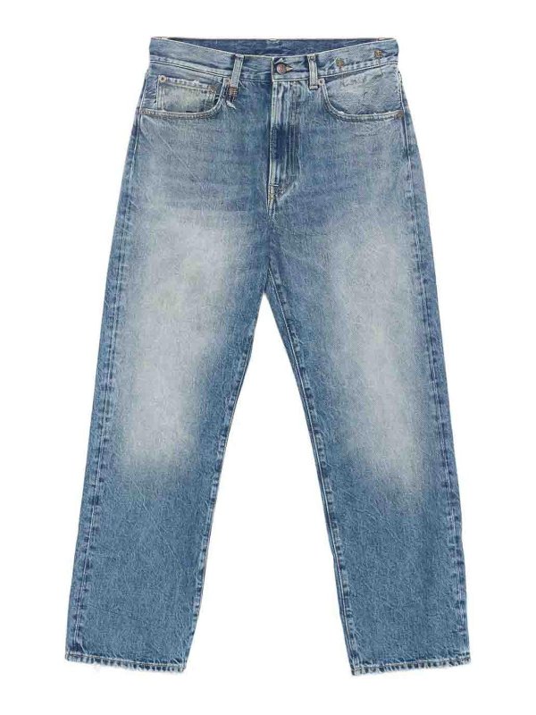 R13: Straight Leg Jeans - Straight Leg Jeans - Blau