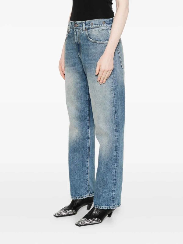 The Best Shops R13: Straight Leg Jeans - Straight Leg Jeans - Blau