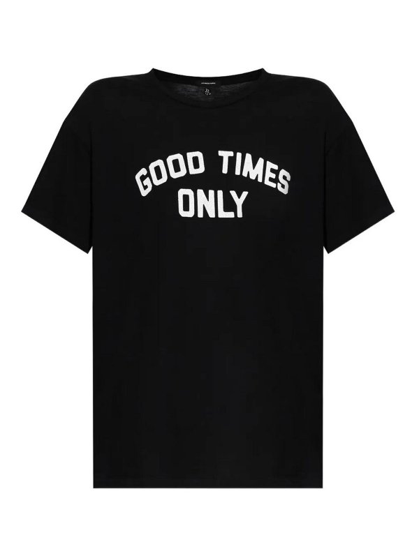 R13: T-shirts - T-Shirt - Noir