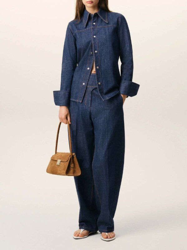 AMI PARIS: Chemises online - Chemise - Bleu