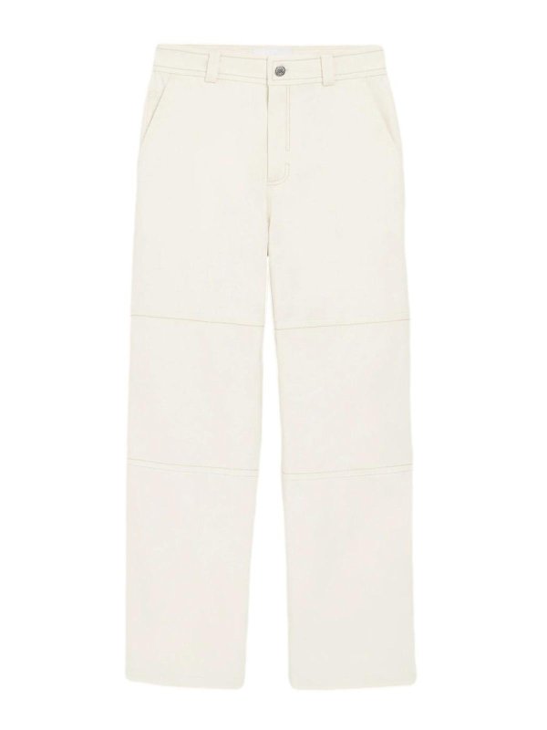 AMI PARIS: Pantalons casual - Pantalons Décontractés - Blanc