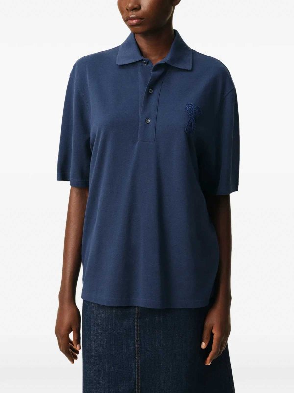 The Best Shops AMI PARIS: shirts - Boxy Fit Polo