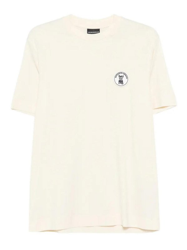 EMPORIO ARMANI: t-shirts - Jersey T-Shirt