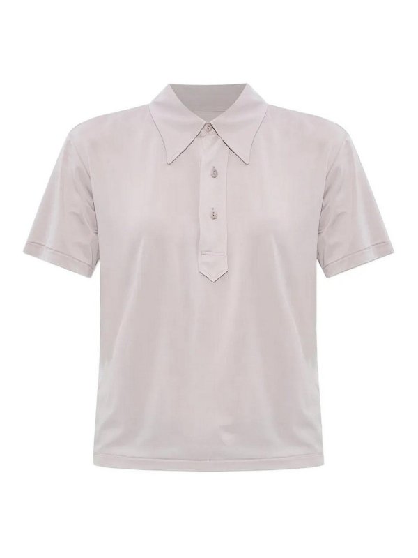Maison Margiela: Polos  - Polo - Rose