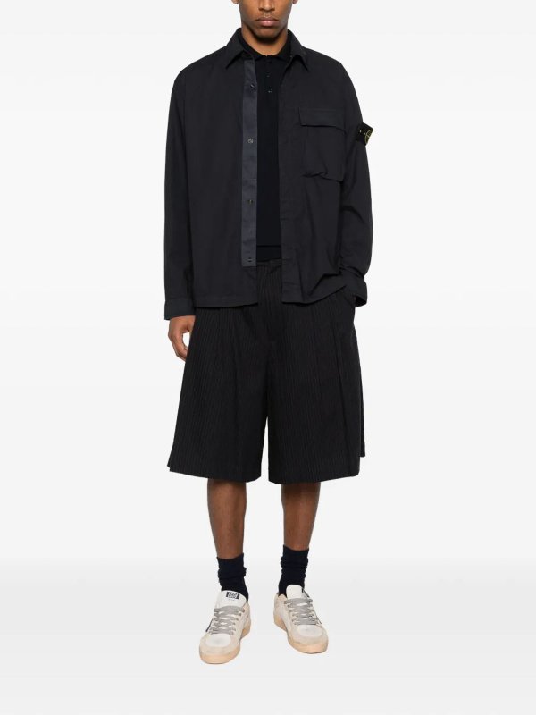 STONE ISLAND: シャツ online - シャツ - ブルー