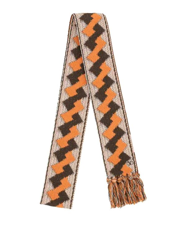 VALENTINO GARAVANI: sciarpe e foulard online - Sciarpa di tela