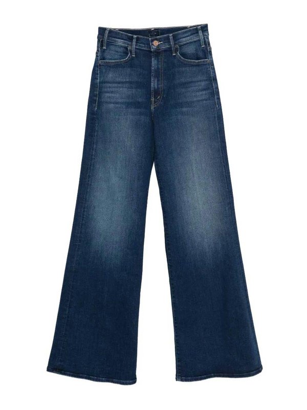 MOTHER: Schlagjeans - Schlagjeans - Blau