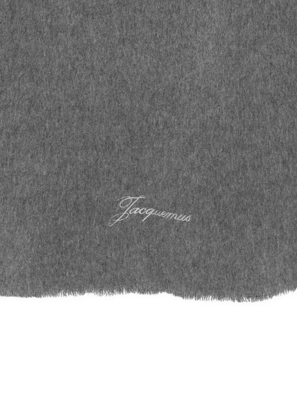 JACQUEMUS: scarves online - Fringed Edge Double Sided Scarf