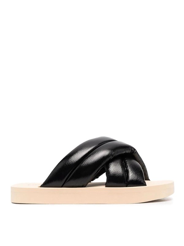 Proenza Schouler: sandals - Gekreuzte Pantolette