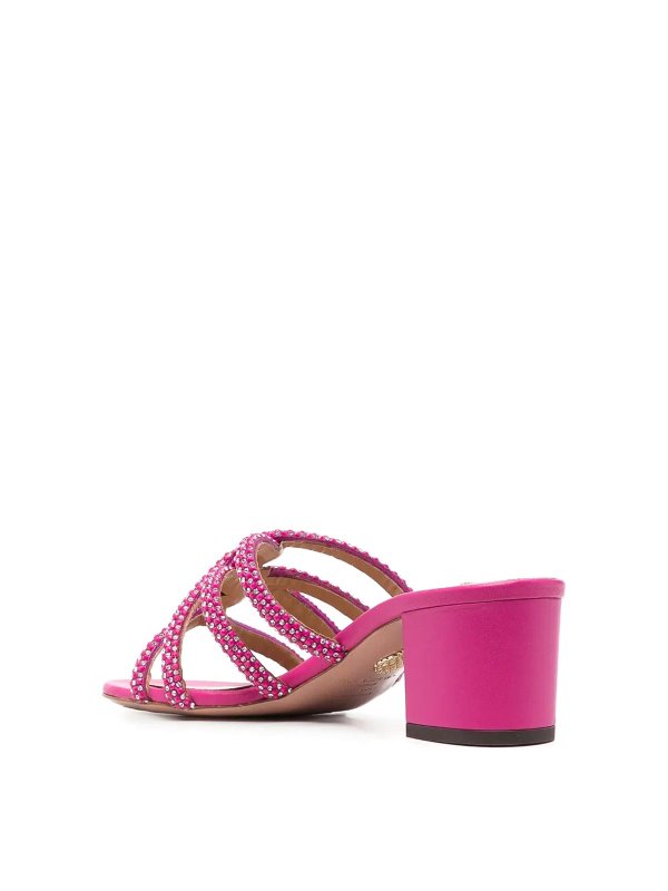 The Best Shops Aquazzura: sandals - Moondust Sandals 50Mm