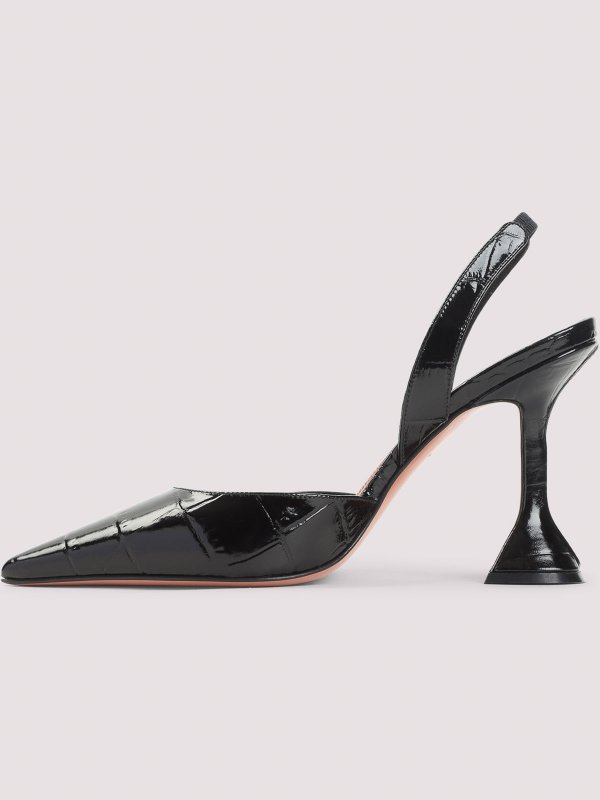 AMINA MUADDI: ミュール online - ミュール - 黒