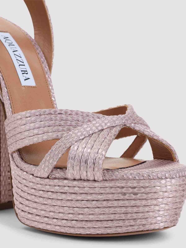 サンダル - ピンク shop online: Aquazzura