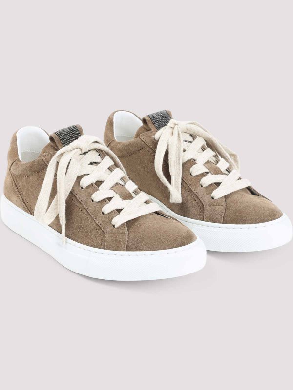 The Best Shops BRUNELLO CUCINELLI: スニーカー - スニーカー - グレイッシュブラウン