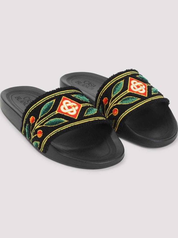 The Best Shops CASABLANCA: サンダル - サンダル - 黒