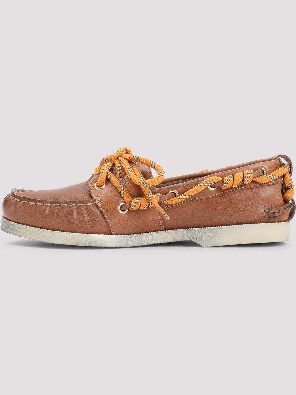 GOLDEN GOOSE: レースアップシューズ online - 編み上げ靴 - ベージュ