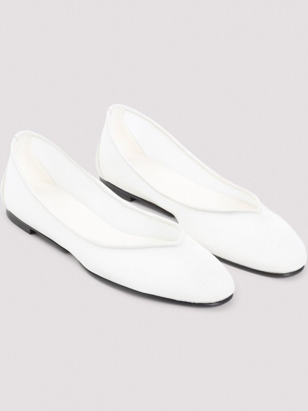 The Best Shops JACQUEMUS: フラットシューズ - フラットシューズ - 白