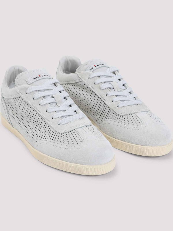 The Best Shops KITON: Chaussures de sport - Baskets - Crème