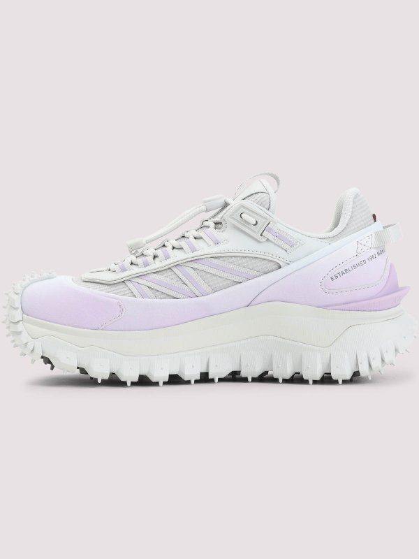 MONCLER: Chaussures de sport online - Baskets - Argent