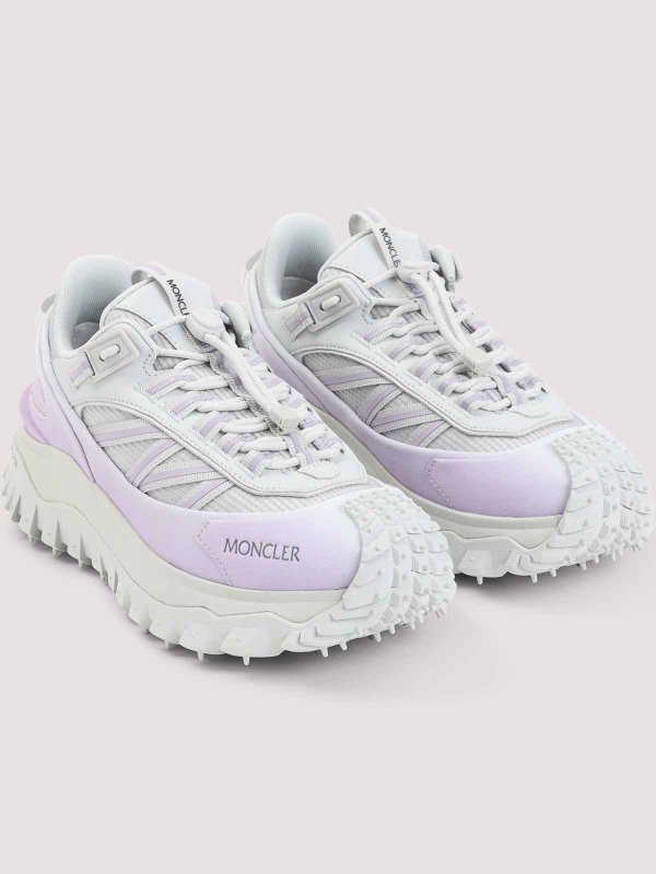 The Best Shops MONCLER: Chaussures de sport - Baskets - Argent