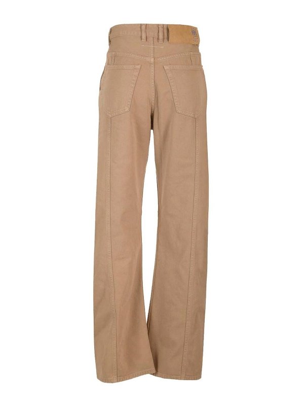 MM6 MAISON MARGIELA: カジュアルトラウザー online - カジュアルパンツ - ベージュ