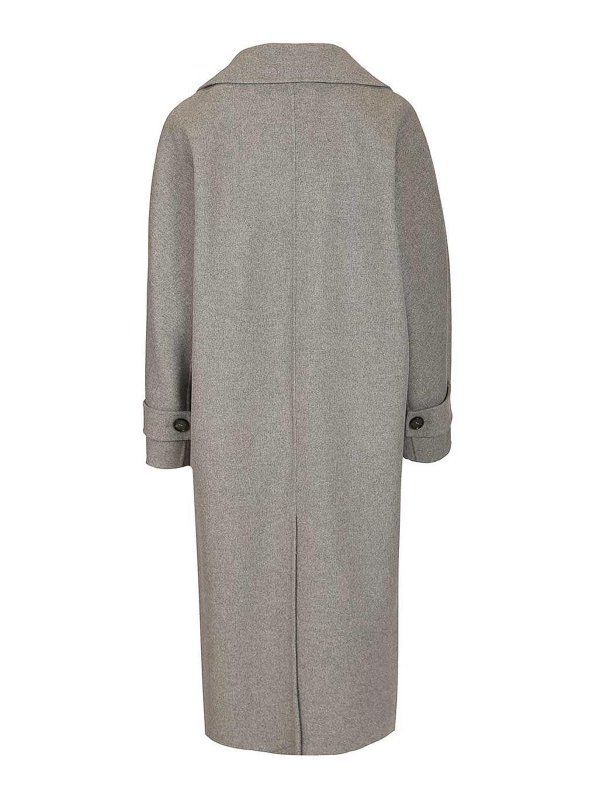 S MAX MARA: ニーレングスコート online - 膝丈コート - グレー