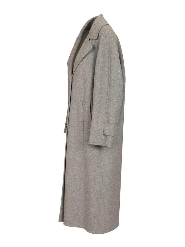 The Best Shops S MAX MARA: ニーレングスコート - 膝丈コート - グレー