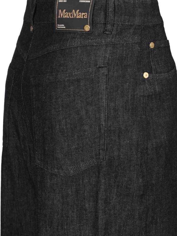 S MAX MARA buy online Vaqueros Rectos - Azul