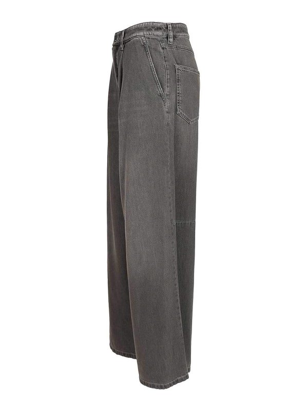 The Best Shops S MAX MARA: Jeans Rectos - Vaqueros Rectos - Gris