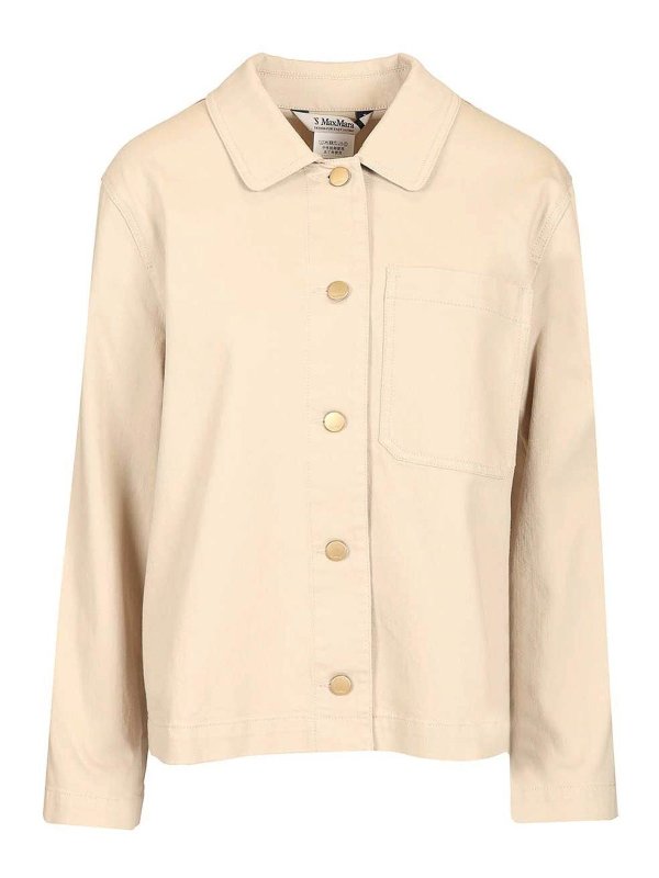 S MAX MARA: casual jackets - Shirt Jacket