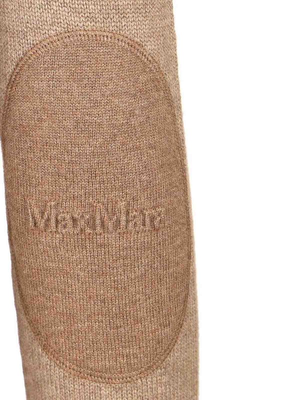 クルーネック - ベージュ shop online: S MAX MARA