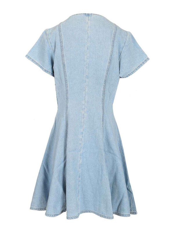 7 FOR ALL MANKIND: Knielange Kleider online - Knielanges Kleid - Hellblau