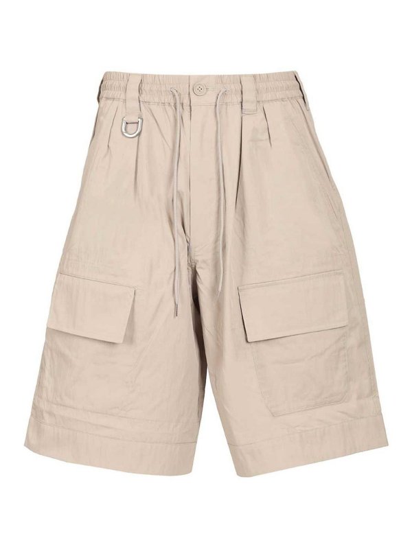 Y-3: Trousers Shorts - Cargo Shorts