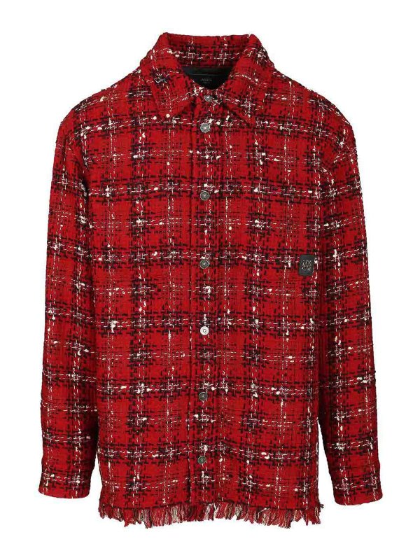 AMI PARIS: casual jackets - Flannel Jacket
