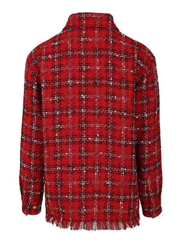 AMI PARIS: casual jackets online - Flannel Jacket