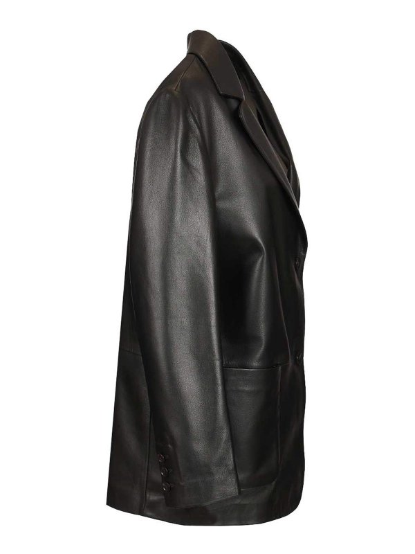 The Best Shops ARMA: blazers - Ohann Leather Blazer