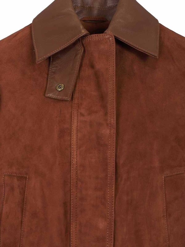 Suede Jacket Elsa shop online: ARMA